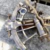 Vintage Messing Sextant Navigationsinstrument Nautisches Deutschland Bestes Geschenk für Ihn