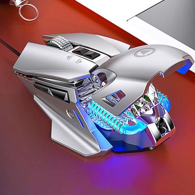 G10 Kablolu USB Makro Programlama Oyun Faresi Renkli Su soğutmalı ışık 200 DPI Fareler LED Aydınlatmalı 7 Düğme PC için