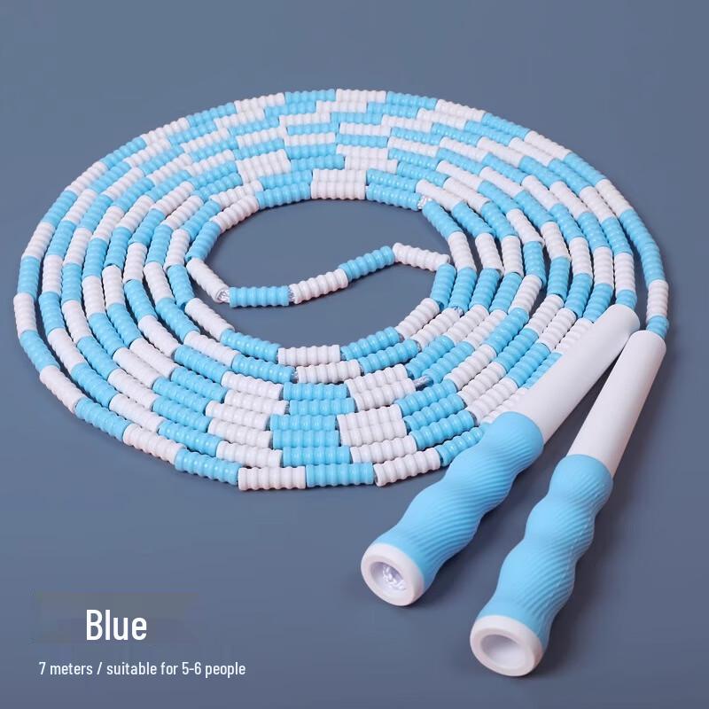 Segmented Long Jump Rope for Team and Competition
