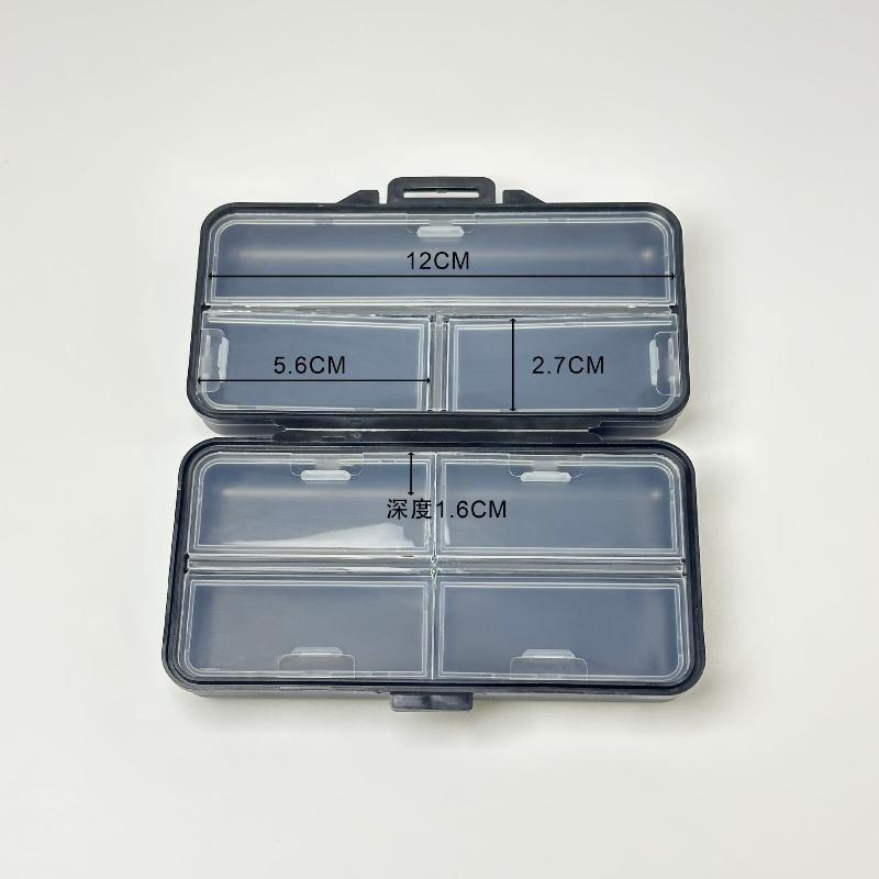 USB Accessories Storage Organizer Box Portable Foldable Lightweight Case for Phone Cables Chargers Earbuds Office Daily Use