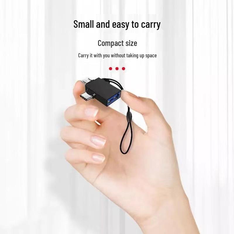 USB 3.0 High-Speed Type-C OTG Adapter for Android: Connect USB Drives, Keyboards, and Mice