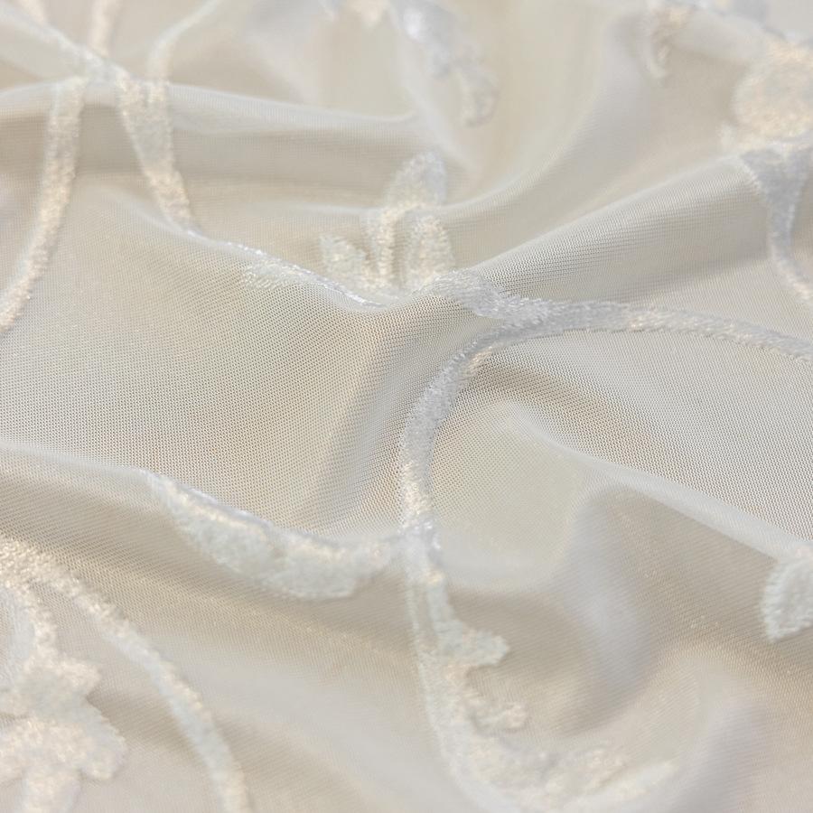 Blatt Pastorale Transparenter Vorhang Weißer Gaze Wohnzimmer Schlafzimmer Balkon Transparenter Fenstervorhang