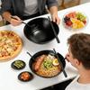 Japanese Noodle Bowl With Spoon Chopsticks Tableware Set Restaurant Home Dinnerware Large Ramen Rice Noodles Soup Bowl Set