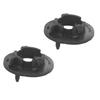 2PCS Rear Spring Top Mount-Anti Squeak Part Black Car Rear Upper Suspension Spring Pad For Ford Fiesta Mk7 2009-2017 1531725