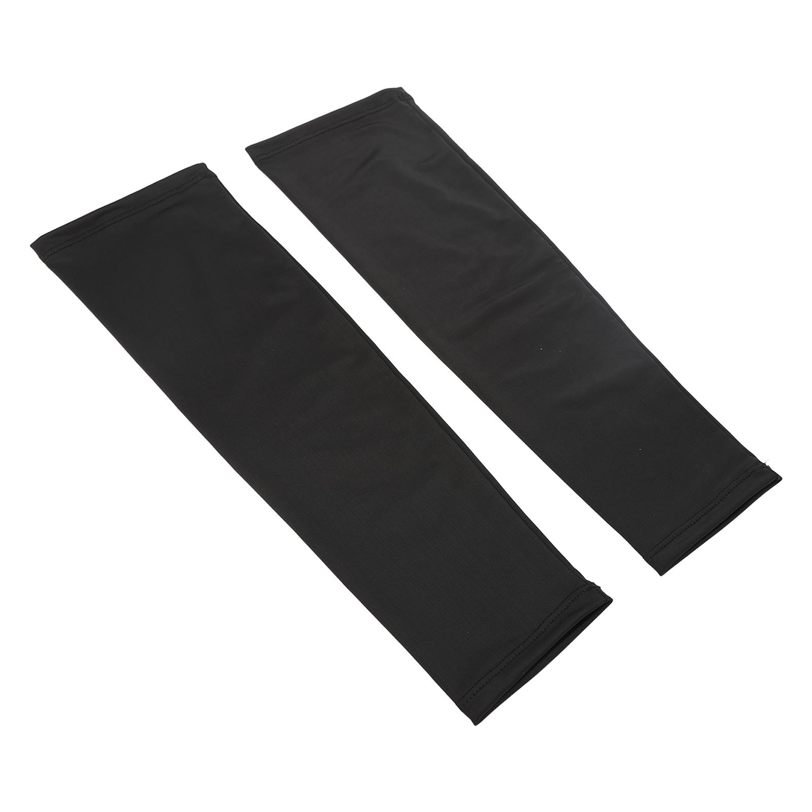

Охлаждающие солнцезащитные рукава с защитой от ультрафиолета, дышащие, высокоэластичные, летние рукава для улицы, черные