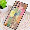 Vintage Patchwork TPU Phone Case For Samsung Galaxy note 10 pro S26 S25 S24 S23 S22 Ultra Plus S21 FE S20 Shockproof Cover