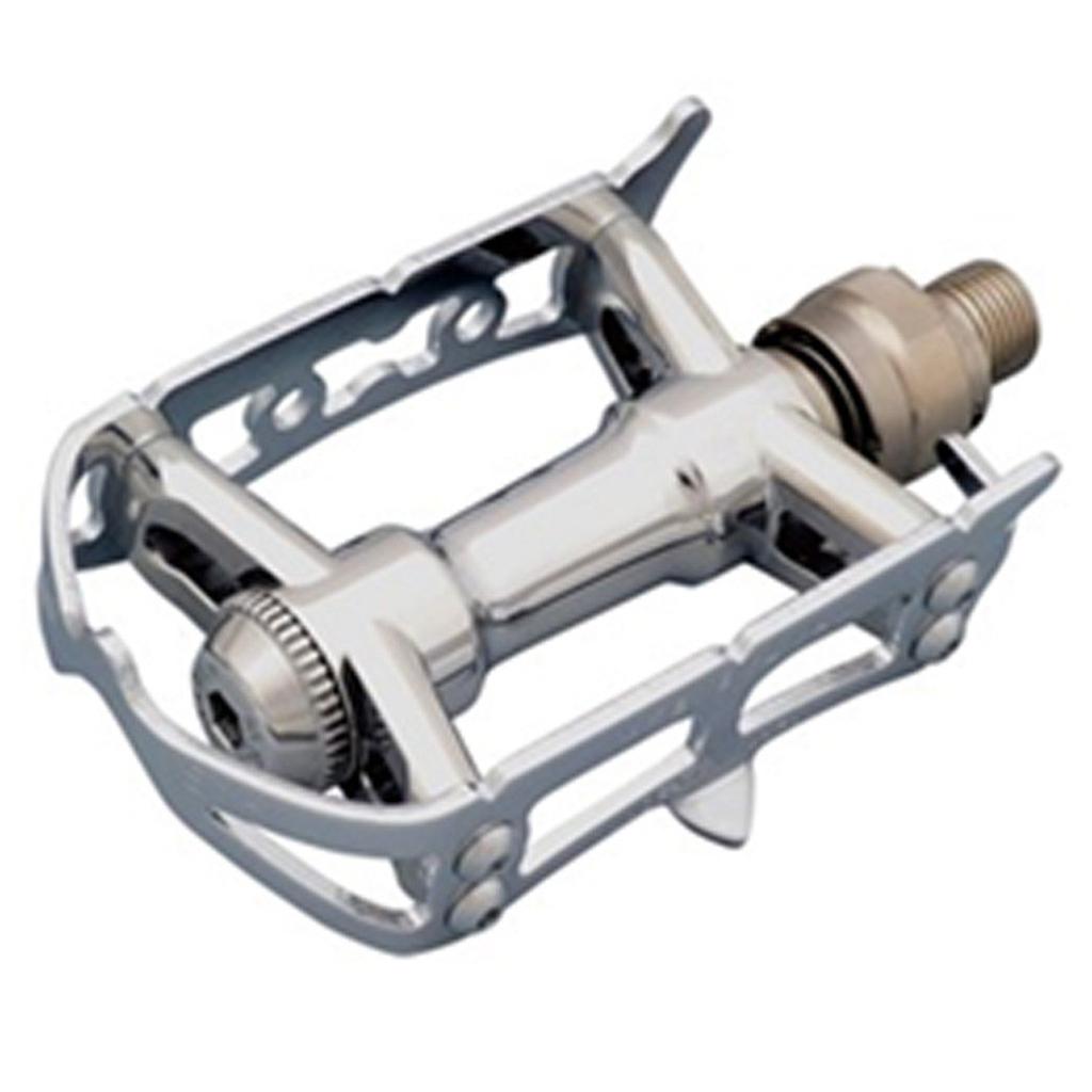 Mikashima Bicycle Pedal SYLVAN ROAD NEXT Ezy Superior Next Easy Silver (MKS) (Road Superior)