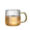 Hammered High Borosilicate Glass Mugs