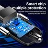 Auto-Zigarettenanzünder Universell 7A 48W USB-Autoladegerät Zigarettenanzünder-Verteiler 3 Ports Schnellladung 3.0 Schnellladeanschlüsse