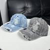 Denim Cap Fashion Worn Version Baseball Cap Unisex Baidu Face Small Visor