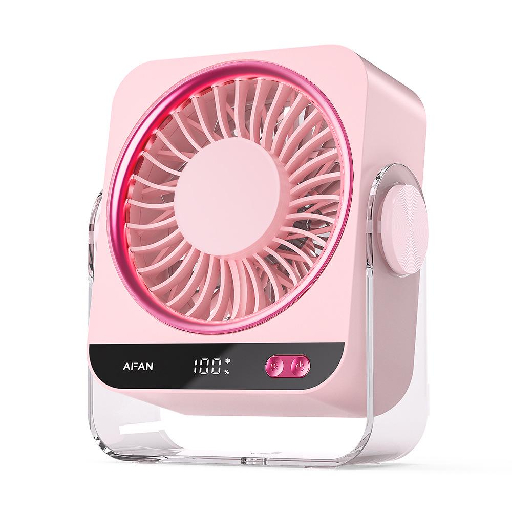 

Silent Mini Desktop Cooling Fan - Ideal for Office and Gifts 143*57*169mm (Standard) розовый
