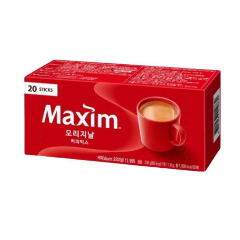 Maxim Original Korean Instant Coffee Mix Sweet & Rich Coffee Sticks 20ea 1box(20ea)