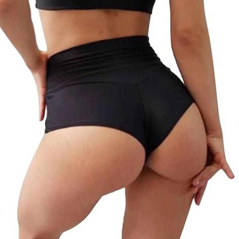 High Waisted Hip Lifting Yoga Pants High Waist Hip Lifting and Belly Contracting Yoga Pants Shorts