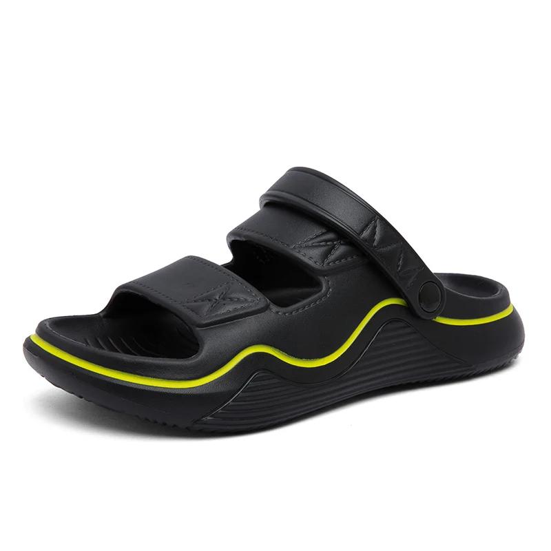 Fashion Casual Comfortable Soft Rubber Sandals Beach Shoes Slip On Mens Sandal For Male Sandles Sandalias Hombre Sandale Homme hombre
