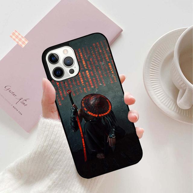 

Aikido Samurai Warrior Phone Case Back Cover For iPhone 17 Air 16 15 14 13 Pro Max 12 Max Plus 11 Pro Max Coque iPhone 17pro max