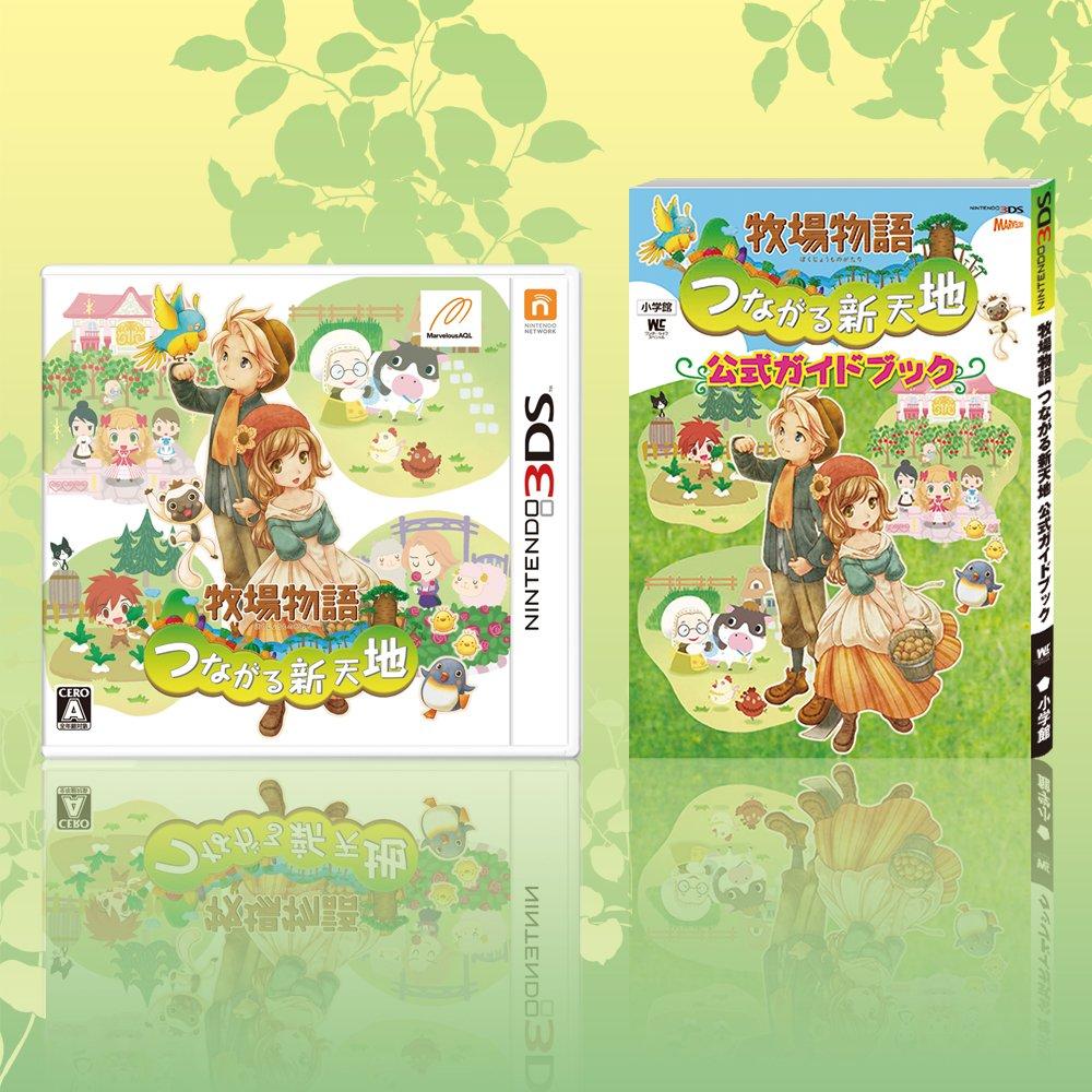 Story of Trio of Towns Guidebook Pack 3DS Seasons -