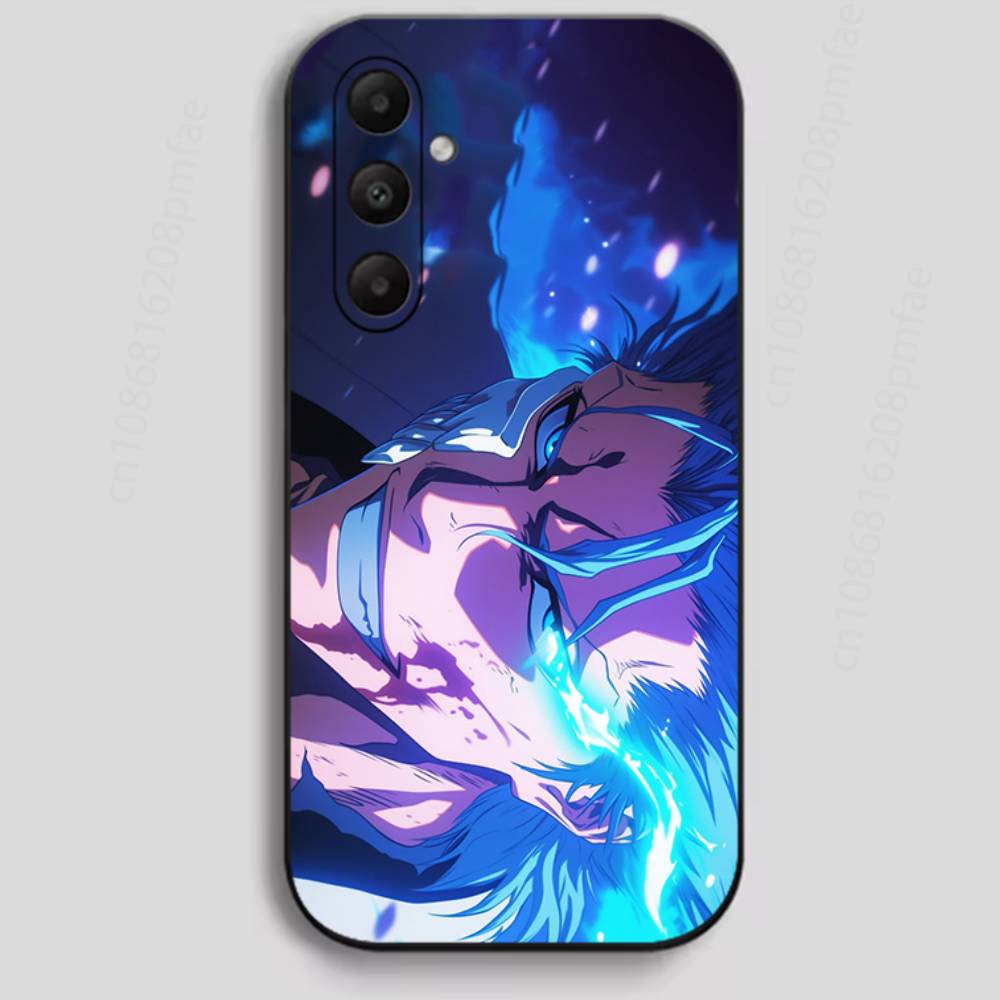 

B-BleachR-Rukia Phone Case For Samsung Galaxy A13,21s,22,31,32,40,52,71,A91 Soft Black Shell Samsung A51 4G