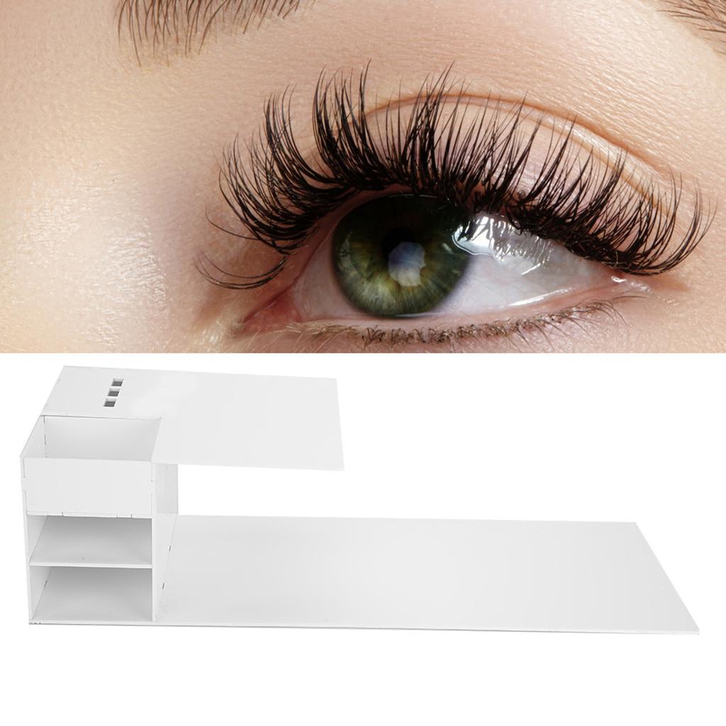 Professional Acrylic Eyelash Extension Pillow Shelf Stand With Tweezers Rack