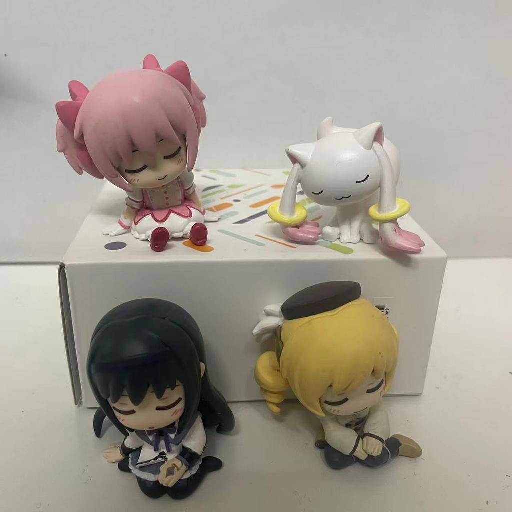 Cross New Mocha Girl Blind Box: Madoka Kaname, Homura Akemi, Mami Tomoe Figure Ornament