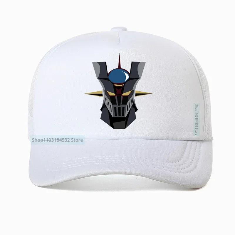 Unisex summer Dad hat Anime Mazinger Z baseball cap Für Männer Design Kurzarm Mode Benutzerdefinierte Plus Cartoon Camiseta hats
