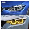 BMW 3 Series F30 F31 2016-2019 DRL LED Angel Eyes Daytime Running Light - Yellow