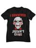 SAW Billy The Puppet Horror Movie Make Your Choice Graphic TShirt Unisex Women Casual Cotton Streetwear Tops