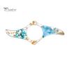 1Pc/2Pcs Book Page Holder Dried Flower Resin Thumb Ring Page Holder Flower Bookmark Reading Accessories for Book Lovers Readers