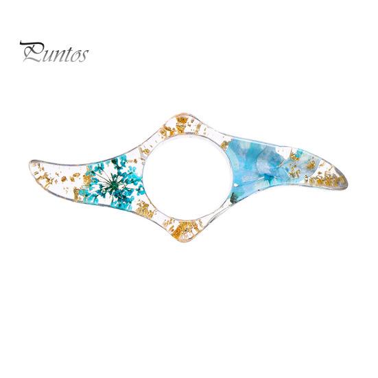 1Pc/2Pcs Book Page Holder Dried Flower Resin Thumb Ring Page Holder Flower Bookmark Reading Accessories for Book Lovers Readers