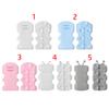 New Movable Shower Head Holder with Suction Cup Adjustable Reusable Silicone Punch-free Shower Holder Bathroom Hooks Accessories