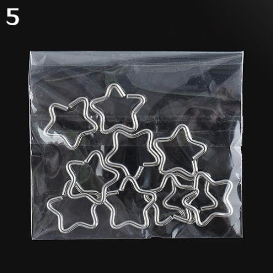10Pcs Women Stainless Steel Heart Star  Helix Cartilage Studs Piercing Earrings