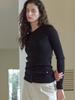 Elssibeui Wool Knit Sleeveless Top [3Colors]
