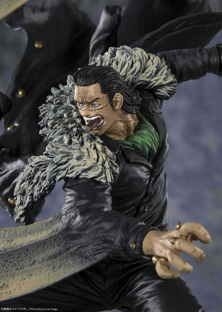 FiguartsZERO ONE PIECE [EXTRA BATTLE] Sir Crocodile -Summit War- Approx. 205mm PVC & ABS Painted Complete Figure