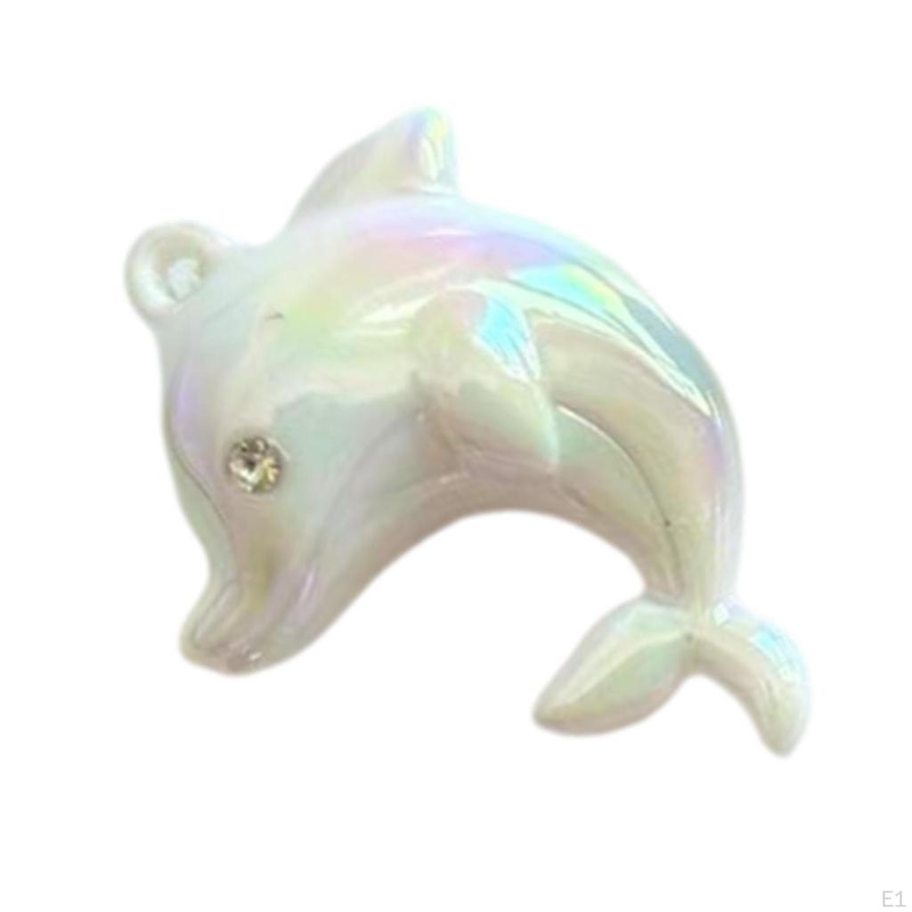 6x Brelok Delfin Lalka Zwierzę Brelok Akcesoria Torba Uroczy Wisiorek Plecak