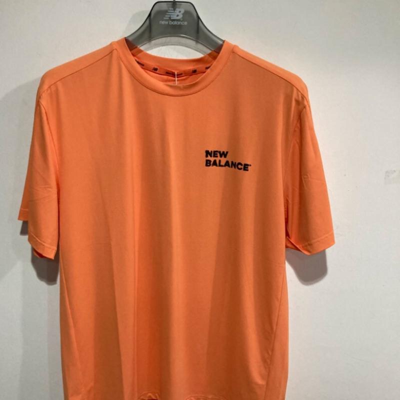 New Balance Uni Rc Fresh Lettering Short Sleeve Tee Nbnef25503 Orange