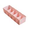 Plastic Organizer Tie Bra Socks Drawer Cosmetic Divider Storage Box Container