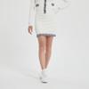 I Parka Tweed H-Line Knit Skirt (White)