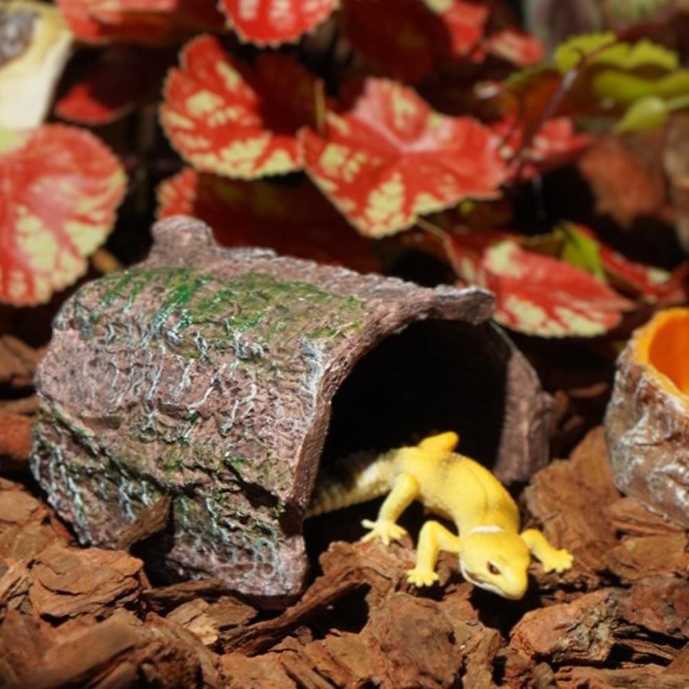 Simulation Reptile Hideout Escape Cave Lizard Hideaway Shelter  Fish Tank Landscape