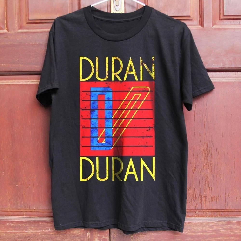 

Duran Duran Pop Rock Logo Unisex Black Cotton T-shirt S-5XL Unisex T-Shirt XXXL
