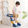Children's Toilet Seat Male and Female Baby Auxiliary Ladder Foldable Toilet Seat Toilet Stool Toilet Stand Ladder