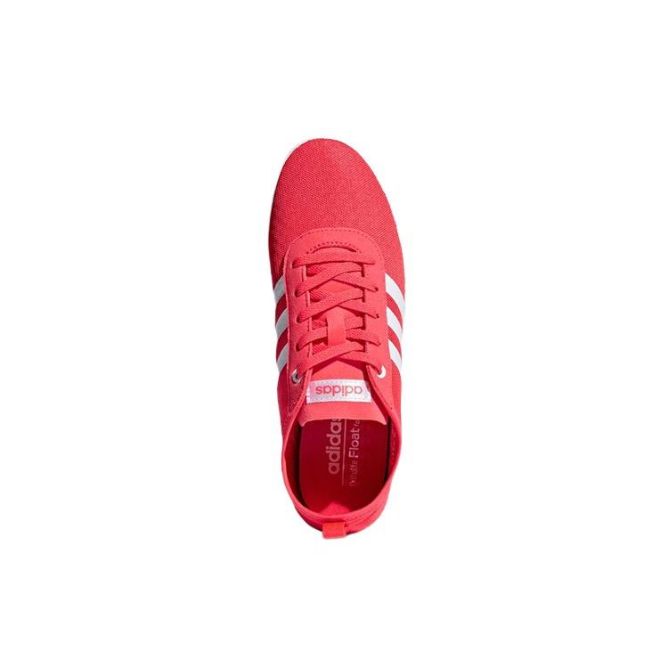 adidas Neo Fabric Breathable Durable Non-Slip Low-Top Skate Shoes Women Sneakers Red DB0166