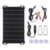 15W ETFE Solar Panel Solar Charger IPX6-Waterproof Portable Solar Power Monocrystalline Silicon