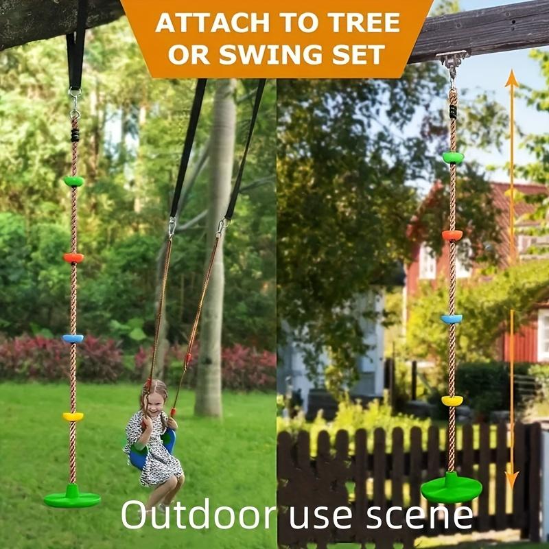 Tree Swing for Kids, 3-in-1 Disc Seat Swing Set, Swing for Outside, 1 Pack
