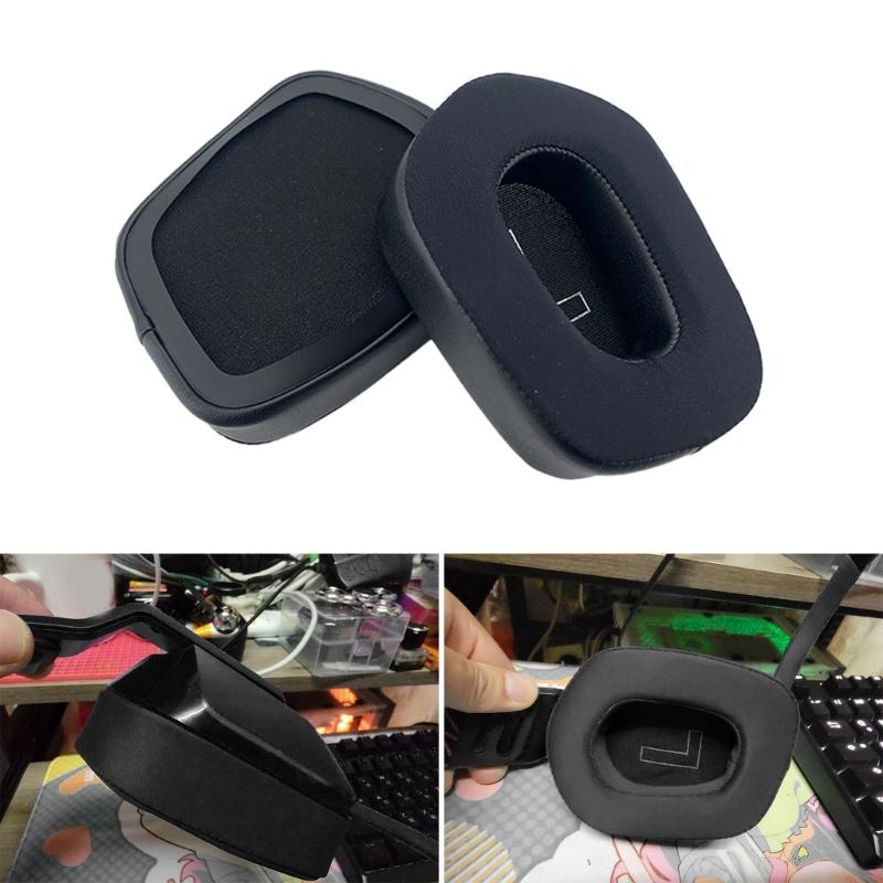 Cooling Gel Earpads Ear Cushions Replacement For G733 G335 Headsets Noise Isolation Foam