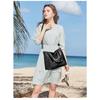 Vintage Leather Shoulder Crossbody Bag Tote Structured Leather Tote Bag with Adjustable Strap Women's Shoulder Bag for Daily Use
