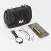 IELGY Ladies Messenger Bag Diamond Chain Small Square Bag