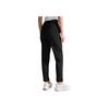 Calvin Klein Moisture Wicking Quick Dry Simple Jacquard Elastic Waist Running Fitness Knit Pants Women Pants Space-Black 4WS4P601