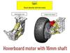 Multifunctional Scooter Robot Trolley Trailer with Steering Shock Absorber, 100kg Load Capacity