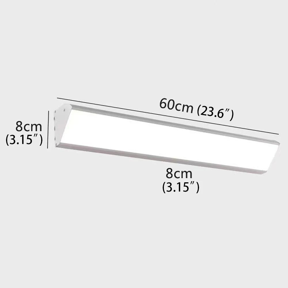 Waterproof Outdoor Wall Light LED Long IP65 Garden Villa Porch Lamp Sconce Light Modern Nordic Long Strip Exterior Wall Sconce