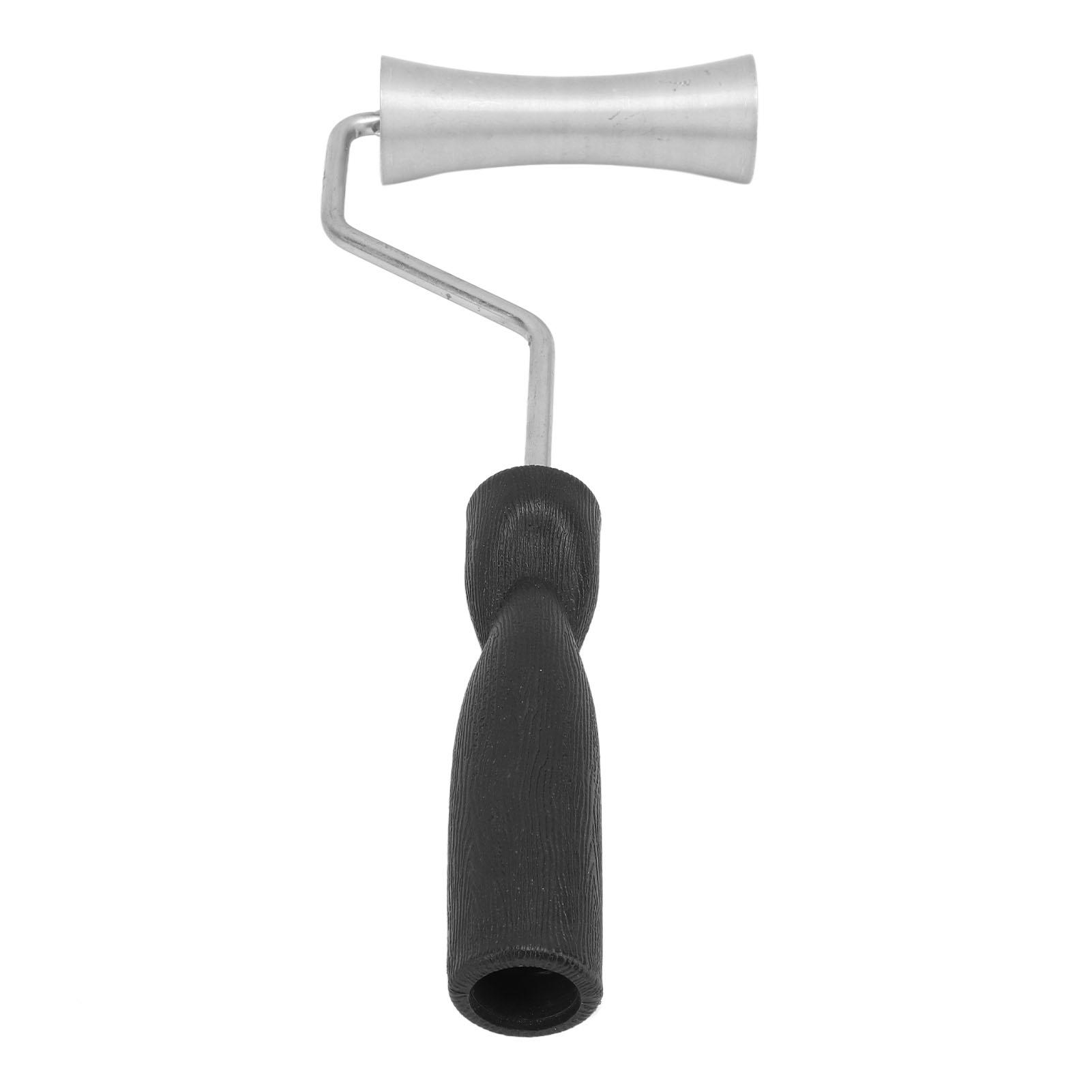 Bubble Paddle Tool Concave Aluminium Alloy Plastics Fiberglass Roller for Defoaming Home Diameter 90mm