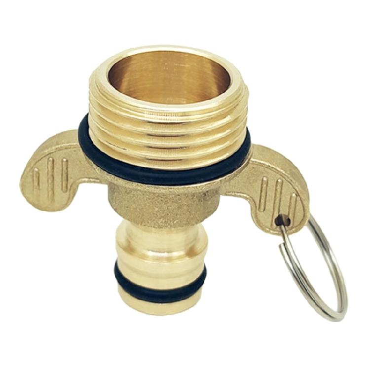 

Brass Two Ears Or 45 Degree Elbow Water Hose Adapter Corrosion Resistant Brass Elbow Connector Quick Fixing for Boats 1